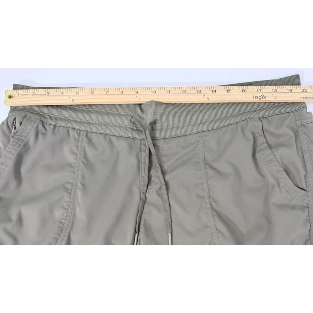 The North Face Aphrodite Crop Joggers Pants Women's Sz XXL Olive Green Hiking - Picture 3 of 8